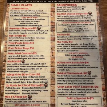Big Hart Brewing Company - Menu - Breweries Near Me - Hart, Michigan