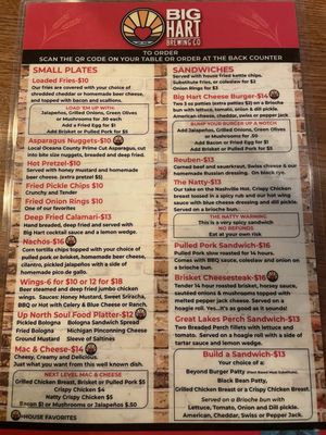 Menu photo 4 Big Hart Brewing Company Hart, MI