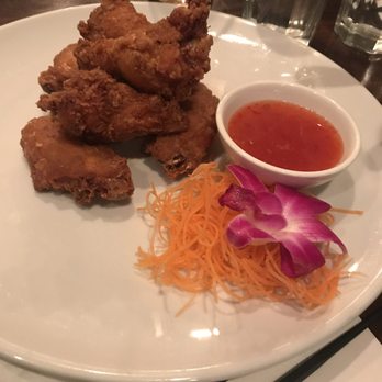 Sweet Basil - Wings with sweet chili sauce - Thai Near Me - Brooklyn, New York Sweet Basil - Wings with sweet chili sauce - Thai Near Me - Brooklyn, New York