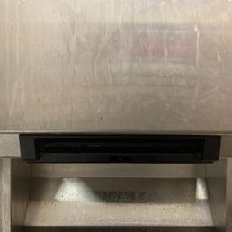 Empty paper towels and soap Empty paper towels and soap