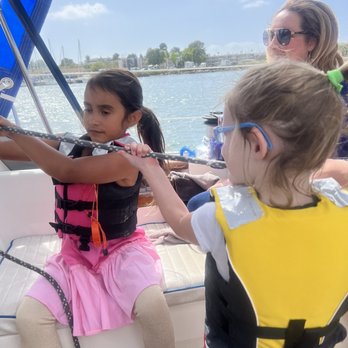 Sterling Sails - Kids having fun helping with the sails. - Sailing Near Me - San Diego, California