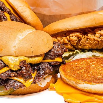 MrBeast Burger - a pile of hamburgers and fries - Food Delivery Services Near Me - Philadelphia, Pennsylvania MrBeast Burger - a pile of hamburgers and fries - Food Delivery Services Near Me - Philadelphia, Pennsylvania