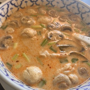 Suvarnaphumi Thai Cuisine - Tom Kha Chicken Soup - Thai Near Me - Oxnard, California