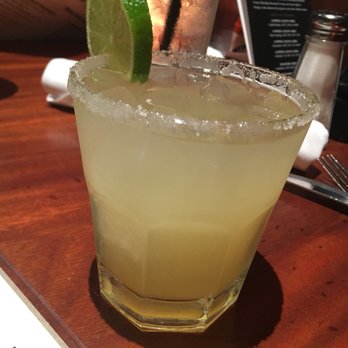 Copper Canyon Grill - Margarita with a splash of pineapple juice and sugar rim for sweetness sake - American Near Me - Lanham, Maryland