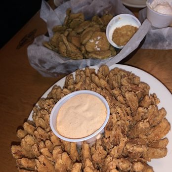 Texas Roadhouse - Cactus blossom and Fried Pickles - Steakhouses Near Me - Oceanside, California Texas Roadhouse - Cactus blossom and Fried Pickles - Steakhouses Near Me - Oceanside, California