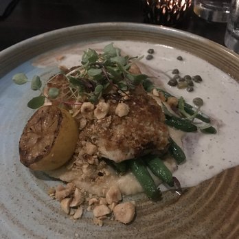 Region Kitchen and Bar - Butter Crusted Walleye - New American Near Me - Barrington, Illinois Region Kitchen and Bar - Butter Crusted Walleye - New American Near Me - Barrington, Illinois