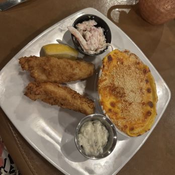 Fredrick's Supper Club - Fried cod with au gratin potatoes - Supper Clubs Near Me - Milton, Wisconsin Fredrick's Supper Club - Fried cod with au gratin potatoes - Supper Clubs Near Me - Milton, Wisconsin