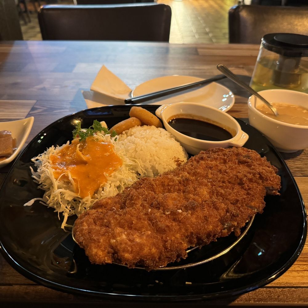 a plate of food on a table a plate of food on a table