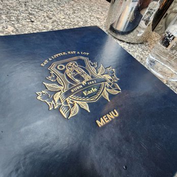 Earls Kitchen + Bar - Menu cover - New American Near Me - Boston, Massachusetts