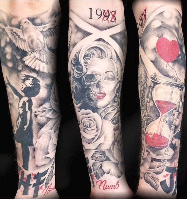 Painted People Tattoo Company Logo