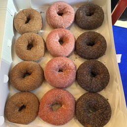 Hot Fresh Donuts- Cinnamon Brown, Cookies N Cream, and Strawberry Lavender Hot Fresh Donuts- Cinnamon Brown, Cookies N Cream, and Strawberry Lavender