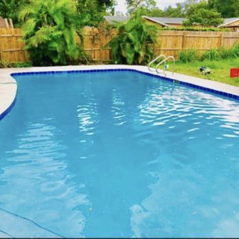Best Florida Pools & Spa - This is our pool after he fixed it and after service for a  weeks. Weeks. They did a great job. - Pool & Hot Tub Service Near Me - Orlando, Florida
