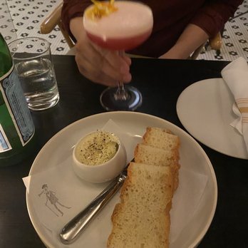 Forsythia - Bread with orange butter - Modern European Near Me - Philadelphia, Pennsylvania