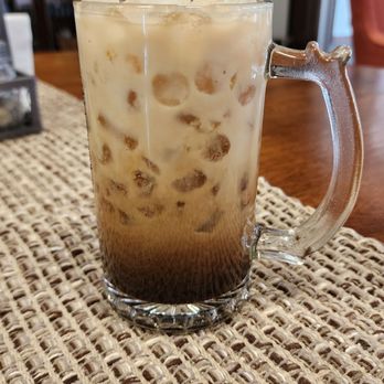 Brickside Brew-n-Chew - Iced latte. - Coffee & Tea Near Me - Vinton, Iowa Brickside Brew-n-Chew - Iced latte. - Coffee & Tea Near Me - Vinton, Iowa