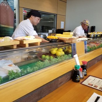 Jinbei - Sushi bar... sit here to watch the action and interact with the chefs! - Japanese Near Me - Irvine, California Jinbei - Sushi bar... sit here to watch the action and interact with the chefs! - Japanese Near Me - Irvine, California