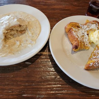 Don's Country Kitchen - Half order French toast and side of biscuit and gravy. DELICIOUS! - Breakfast & Brunch Near Me - Oceanside, California Don's Country Kitchen - Half order French toast and side of biscuit and gravy. DELICIOUS! - Breakfast & Brunch Near Me - Oceanside, California