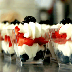 Caroline's Fine Food - Fresh berry trifles