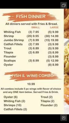 Menu photo 3 JJ Seafood & Wings Montgomery, AL