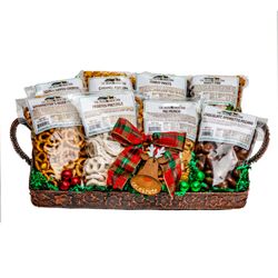 I B Nuts - A party tray gift basket with large sweet and salty snacks for any get together!