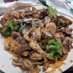 Margaritas Mexican Grill - How special with all the meats and your choice of three veggies.