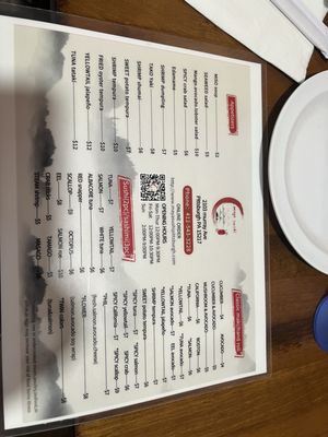 Menu photo 1 Mayasushi Pittsburgh, PA
