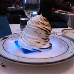 The Oceanaire Seafood Room - Burning Alaska Dessert (as served)