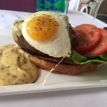 The Dock - Steak sandwich with béchamel. Very good! - New American Near Me - Newport Beach, California The Dock - Steak sandwich with béchamel. Very good! - New American Near Me - Newport Beach, California