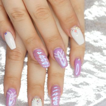 Princess Nails & Spa - Obsessed with my unicorn nails!!! - Nail Salons Near Me - Mountain Lakes, New Jersey