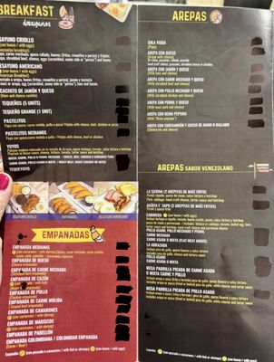 Menu photo 1 Sabor Venezolano Atlanta Alpharetta, GA Menu photo 1 Sabor Venezolano Atlanta Alpharetta, GA