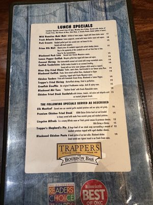 Menu photo 7 Trapper's Fishcamp & Grill Oklahoma City, OK