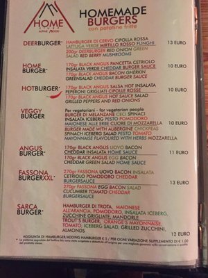 Menu photo 3 Home Stube Madonna di Campiglio, TN Menu photo 3 Home Stube Madonna di Campiglio, TN