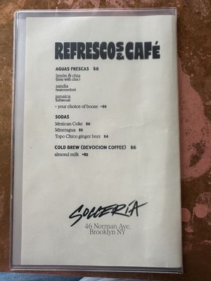 Menu photo 4 Socceria Brooklyn, NY Menu photo 4 Socceria Brooklyn, NY