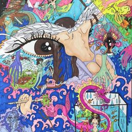 Drawing I made last week about Grand Nature & getting my hands back Drawing I made last week about Grand Nature & getting my hands back