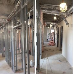 Royal Installations - Metal framing and drywall installation
