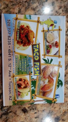 Menu photo 7 Taco Fish Tucson, AZ