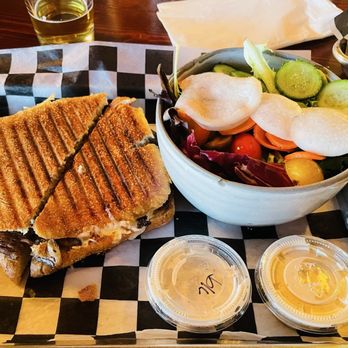Salt Lick Tavern - Braised short rib panini - Bars Near Me - Lake Hughes, California Salt Lick Tavern - Braised short rib panini - Bars Near Me - Lake Hughes, California