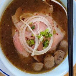 Pho beef combo level 5 spice Pho beef combo level 5 spice