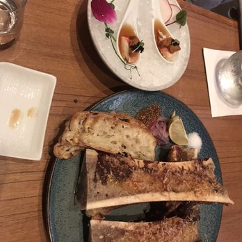 Kata Robata - Bone marrow & Uni King Crab spoon - Sushi Bars Near Me - Houston, Texas