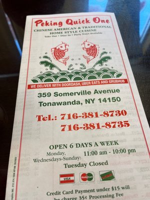 Peking Quick One Chinese Cuisine by null