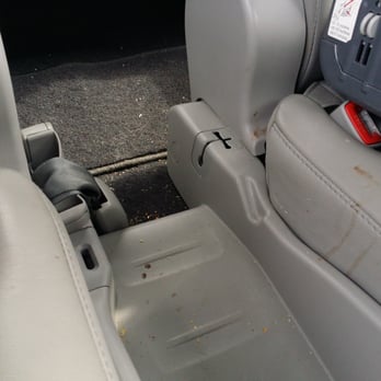 Laurel Car Wash - Area between kids seats. No vacuum, no wipe. - Car Wash Near Me - Laurel, Maryland
