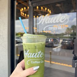Large blackberry matcha