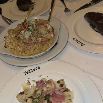 Tellers An American Chophouse - Potato Gnocchi, Lobster Mac and Cheese, Filet Mignon, 12 oz*, Filet Mignon, 12 oz* butterfly - Steakhouses Near Me - Islip, New York