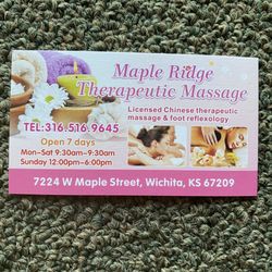 Maple Ridge Therapeutic Massage