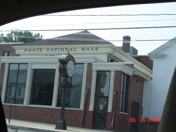 THE GRATZ BANK Updated October 2024 32 W Market St, Gratz