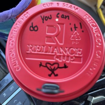 Yellow City Grind - Cup drawing - Coffee & Tea Near Me - Lubbock, Texas