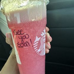 Starbucks - This is supposed to be a Pink Drink