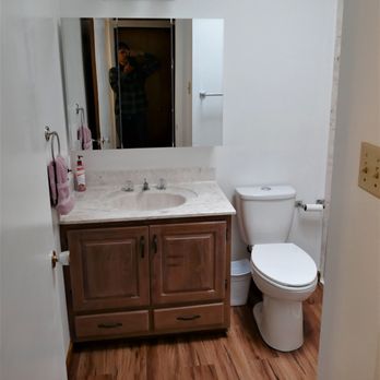 Unique Stone Resurfacing - Pink bathroom sink - Refinishing Services Near Me - Sarasota, Florida Unique Stone Resurfacing - Pink bathroom sink - Refinishing Services Near Me - Sarasota, Florida