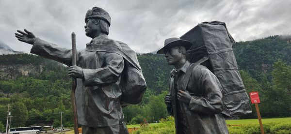 Skagway Centennial Statue by null