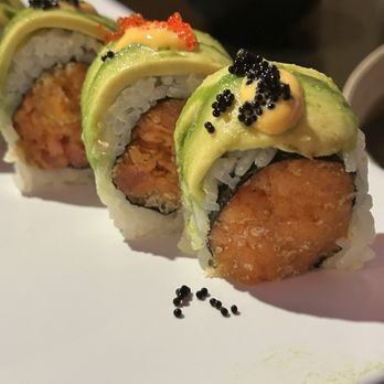 Bamboo Asian House - Close up of Godzilla roll - Sushi Bars Near Me - Swansboro, North Carolina Bamboo Asian House - Close up of Godzilla roll - Sushi Bars Near Me - Swansboro, North Carolina