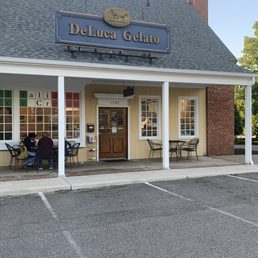 Exterior outside entrance of Deluca Gelato - Richmond, Virginia Exterior outside entrance of Deluca Gelato - Richmond, Virginia